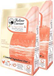 Feline Caviar Limited Ingredient Diet Free Spirit Holistic Entrée Grain-Free Dry Cat Food, 22-lb bundle