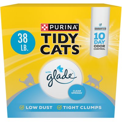 Tidy Cats Tidy Cats Glade Clear Springs Scented Clumping Cat Litter, 38-lb box