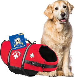 Paws Aboard Lifeguard Neoprene Dog Life Jacket, Large