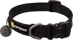 Ruffwear Front Range Flex Dog Collar, Basalt Gray, 20 to 26-in neck, 1-in wide