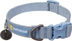 Ruffwear Front Range Flex Dog Collar, Polar Blue, 11 to 14-in neck, 1-in wide