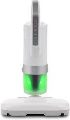 IRIS 120V Agitator Dust Sensor Cyclonic HEPA Filter Sofa & Mattress Pet Hair Remover Corded Handheld Vacuum Cleaner, White