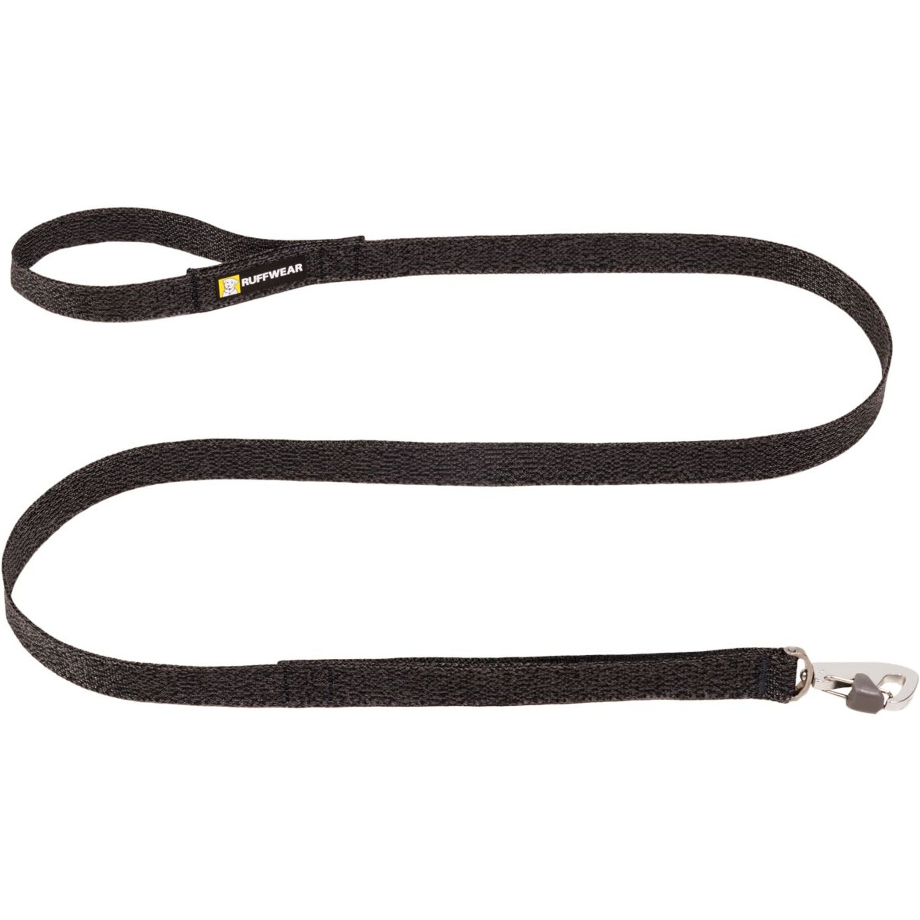 Ruffwear Front Range Flex Polyester Dog Leash, 5-ft long, 0.75-in wide, Basalt Gray