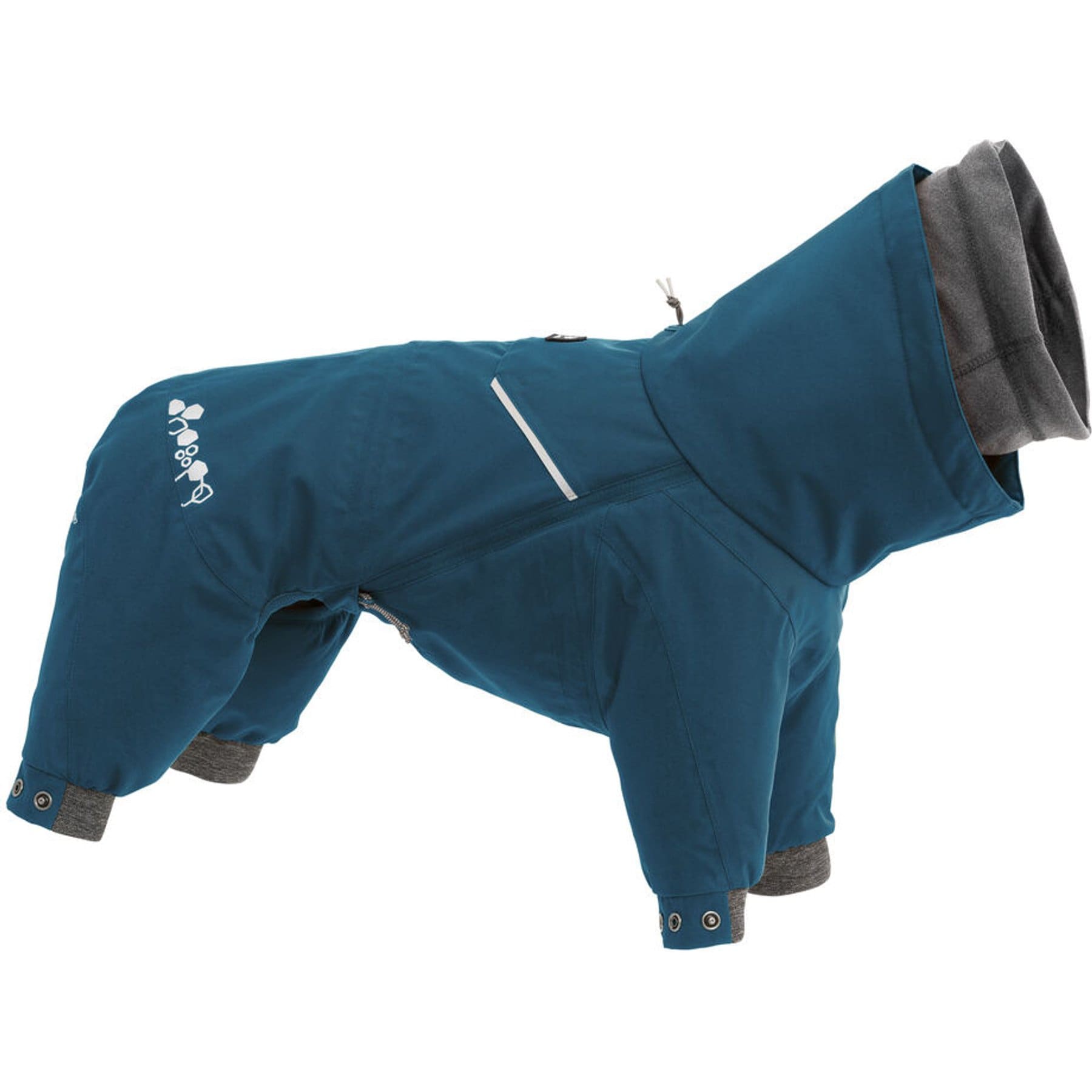 Hurtta Extreme Overall Dog Coat, Arctic Sea, 20M