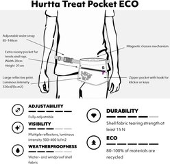 Hurtta Treat Pocket Dog Tote Bag, Lavender slide 2 of 4