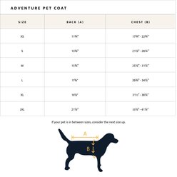Pendleton Waterproof Adventure Geometric Water Resistant Dog Rain Coat, Carico Lake, X-Large slide 2 of 9