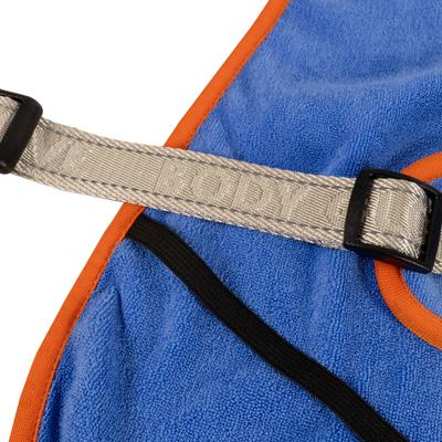 Show full view: Body Glove Surf Pet Hooded Dog Towel Robe, Periwinkle, XX-Large slide 5 of 9