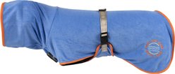 Body Glove Surf Pet Hooded Dog Towel Robe, Periwinkle, Large