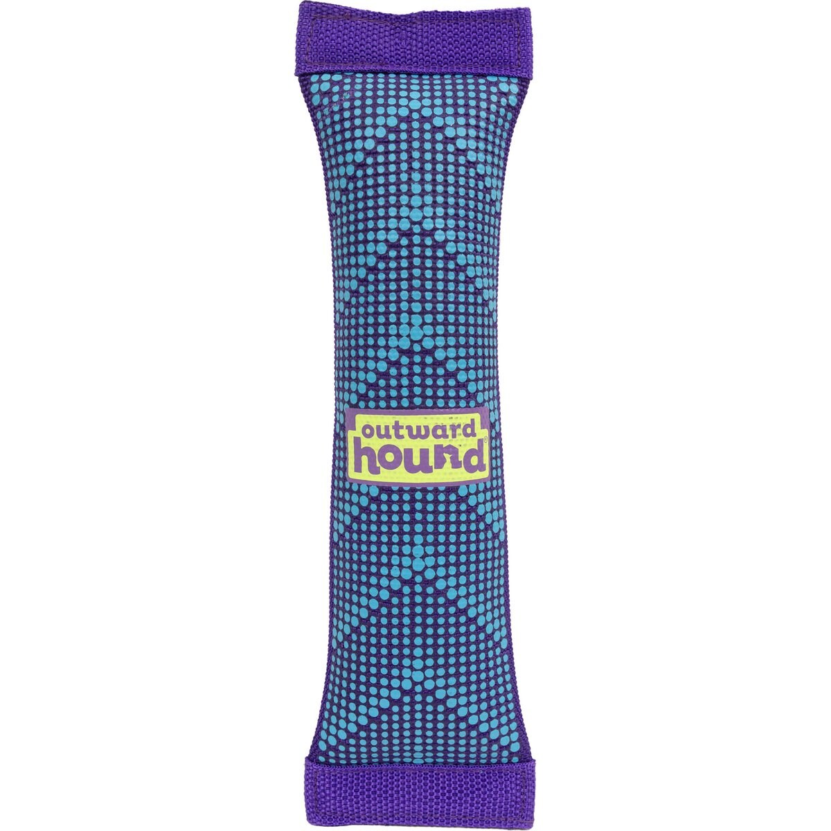 Outward Hound FlyFetch Firehose Squeaky Dog Toy, Purple, Medium