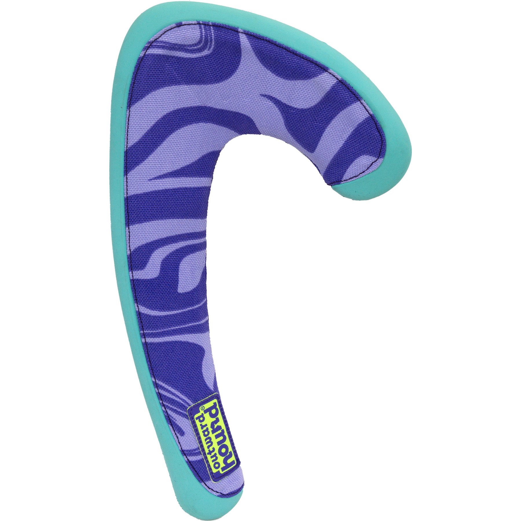 Outward Hound FlyFetch Boomerang Flying Disc Dog Toy, Purple, Medium