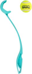 Outward Hound FlyFetch Launch-A-Ball Dog Toy, Blue, Medium