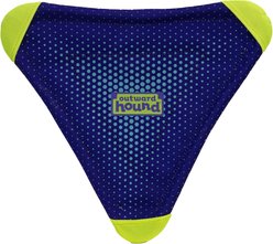 Outward Hound FlyFetch Tough Flyer Dog Toy, Purple, Medium