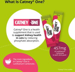 Catney One Kidney Powder Supplement for Cats, 30 count slide 2 of 7
