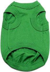 Doggie Design Lucky Graphic Dog Shirt, Emerald Green, Medium slide 2 of 5