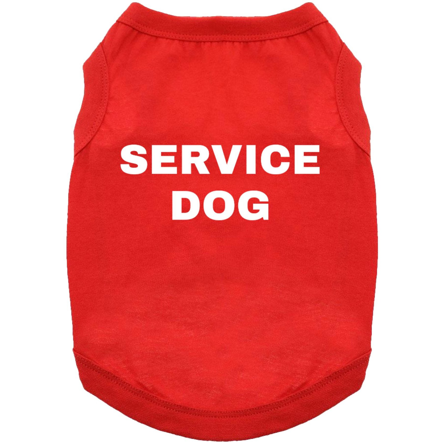 Doggie Design Service Graphic Dog Shirt, Red, X-Small