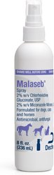 Malaseb Chlorhexidine & Miconazole Dogs, Cats & Horses Spray, 8-fl oz bottle