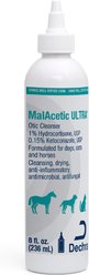 MalAcetic ULTRA Otic Cleanser for Dogs, Cats & Horses, 8-oz bottle
