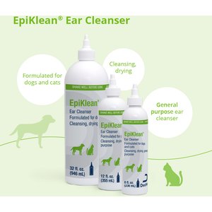 EpiKlean Ear Cleanser for Dogs & Cats, 8-oz bottle