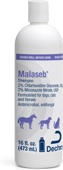 Malaseb Chlorhexidine & Miconazole Fragrance-Free Dogs, Cats & Horses Shampoo, 16-fl oz bottle