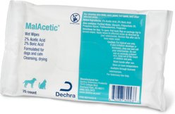 MalAcetic Wet Wipes for Dogs & Cats, 25 count pack slide 1 of 7