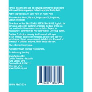 MalAcetic Otic Cleanser for Dogs & Cats, 16-fl oz bottle