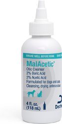 MalAcetic Otic Cleanser for Dogs & Cats, 4-fl oz bottle