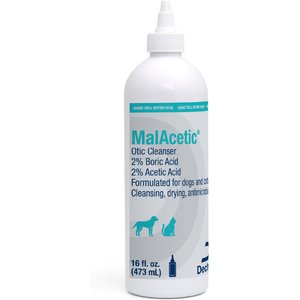 MalAcetic Otic Cleanser for Dogs & Cats, 16-fl oz bottle