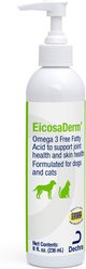 EicosaDerm Omega 3 Liquid Dog & Cat Nutritional Supplement, 8-fl oz bottle