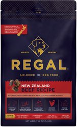Regal Pet Foods Air-Dried Limited Ingredient Diet Beef Flavored Dehydrated Dog Food & Topper, 48-oz bag