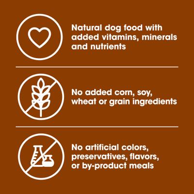Show full view: Nature's Recipe Grain-Free Chicken & Beef Recipes Variety Pack Wet Dog Food, 13-oz, 12 count slide 5 of 11