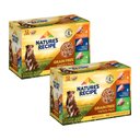 Nature's Recipe Grain-Free Chicken Recipe, Chicken & Venison Recipe & Chicken & Duck Recipe in Savory Broth Variety Pack Wet Dog Food, 2.75-oz, case of 24