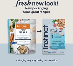 Instinct Raw Meals Grain-Free Wild Caught Alaskan Pollock Recipe Freeze-Dried Cat Food, 24-oz bag slide 2 of 8