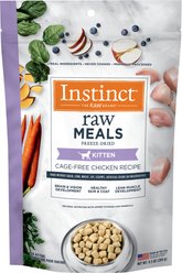 Instinct Raw Meals Kitten Grain-Free Cage-Free Chicken Recipe Freeze-Dried Cat Food, 9.5-oz bag