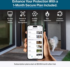 Arlo Pro Outdoor Security 2K HDR App-Compatible Battery-Powered 6th Gen Pet Camera, White, 2 count slide 2 of 9