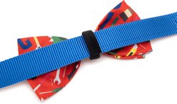 The Worthy Dog Tools Dog Bow Tie, Red, Large slide 2 of 4