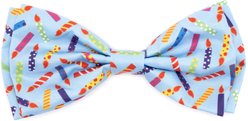 The Worthy Dog It's My Birthday Dog Bow Tie, Blue, Small