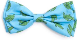The Worthy Dog Al the Gator Dog Bow Tie, Blue, Small