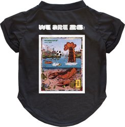 Littlearth FIFA World Cup 2026 Host City Poster Dog T-Shirt, Medium, Boston