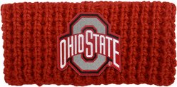 Littlearth Chunky Knit Ear‑Warmer Headband, Ohio State Buckeyes slide 1 of 5