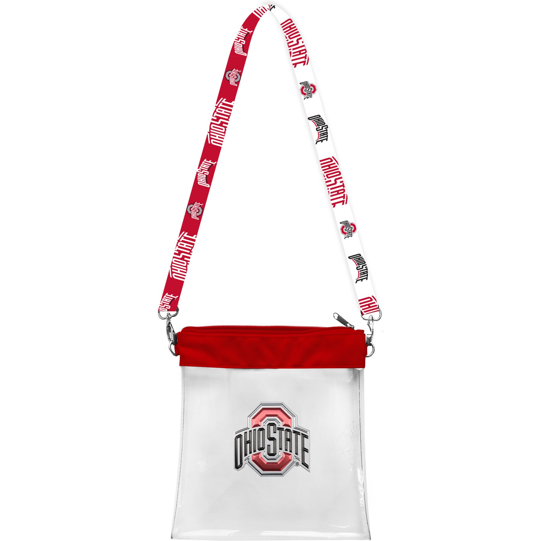 Littlearth Clear Mini Dog Walk Utility Sling, Ohio State Buckeyes