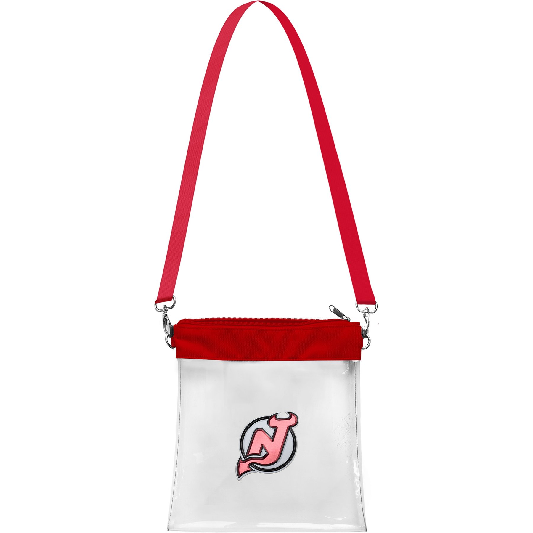 Littlearth Clear Mini Dog Walk Utility Sling, New Jersey Devils