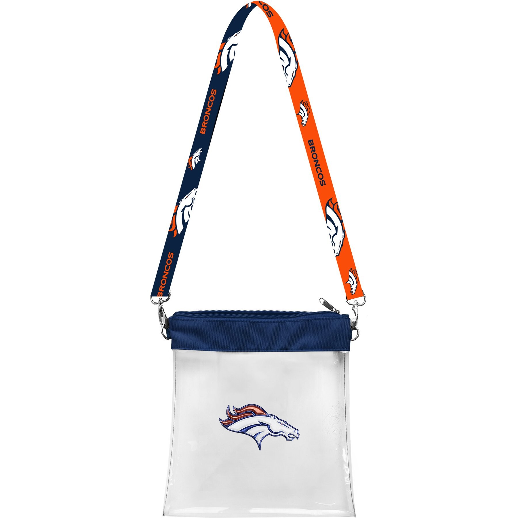 Littlearth Clear Mini Dog Walk Utility Sling, Denver Broncos