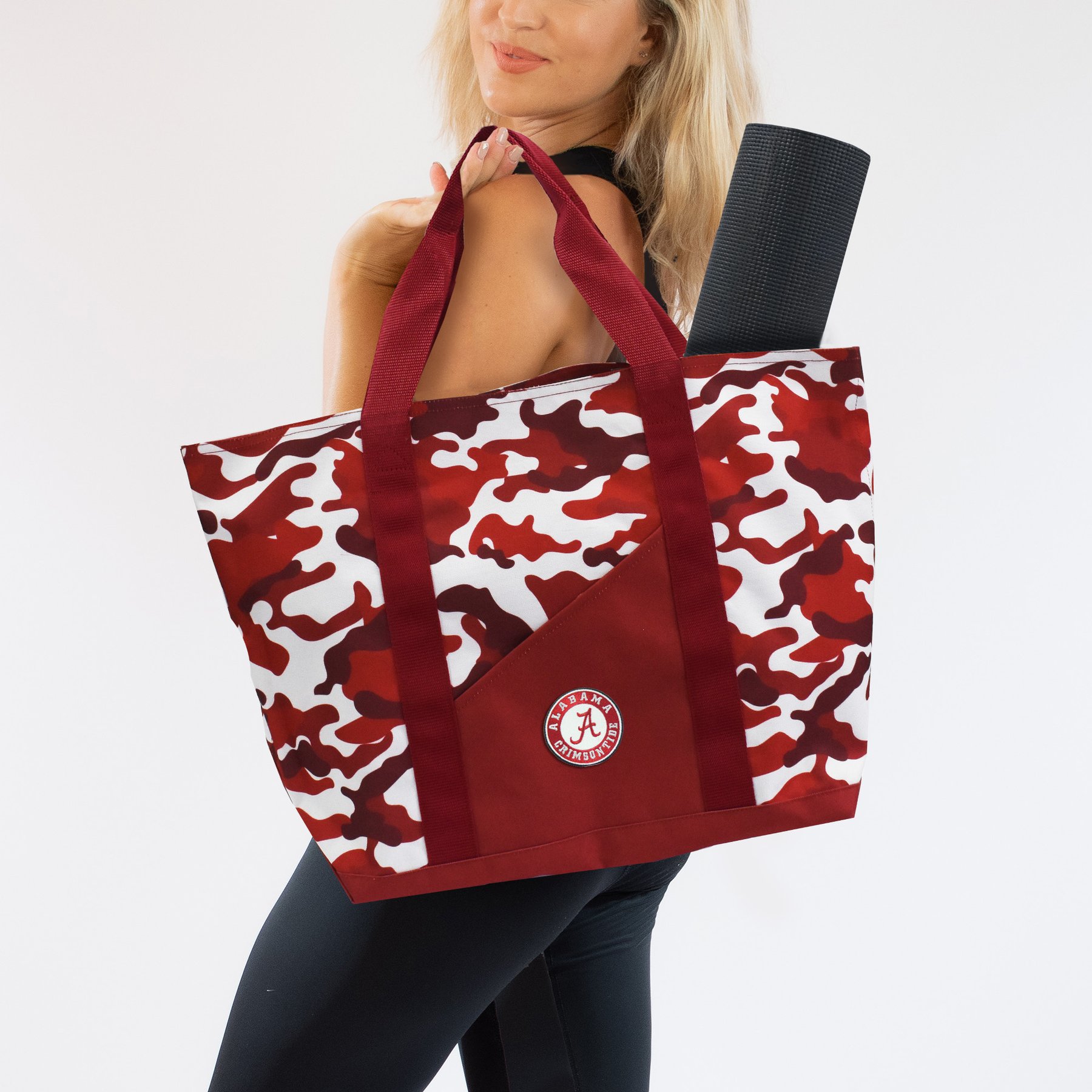 Littlearth Super‑Duty Camo Dog Walk Tote, Alabama Crimson Tide