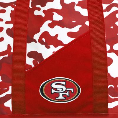 Show full view: Littlearth Super‑Duty Camo Dog Walk Tote, San Francisco 49ers slide 3 of 5
