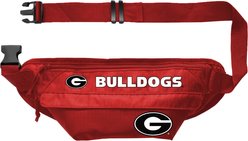 Littlearth Oversized Dog Walk Waist Pack, Georgia Bulldogs