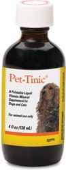 Pet-Tinic Liquid Vitamin-Mineral Dog & Cat Supplement, 4-fl oz bottle