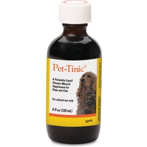 Pet-Tinic Liquid Vitamin-Mineral Dog & Cat Supplement, 4-fl oz bottle