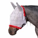 Farnam SuperMask II Horse Fly Mask with Covered Ears, White, Horse