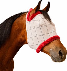 Farnam SuperMask II Horse Fly Mask Classic Collection, Color Varies, Horse