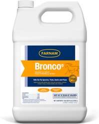 Farnam Bronco e Citronella Scented Equine Fly Spray, 1-gal bottle